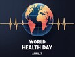 © Yesac - World Health Day - Earth & Heartbeat
