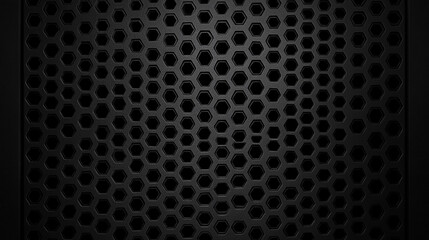 Wall Mural - simple black abstract background with overlap layers, abstract background. science technology triang