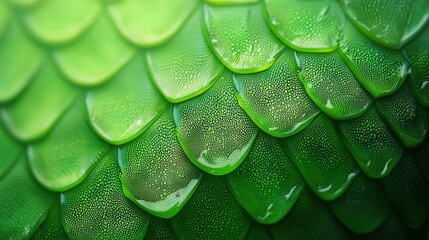 Wall Mural -   A bird's green wing is captured in a close-up shot with droplets of water on the feathers