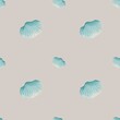 © Yuliia Kostenko - Seamless watercolor pattern design of shells for textile and packaging