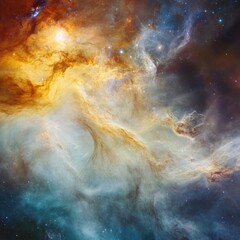 Wall Mural - a vast expanse of stars and galaxies in the night sky