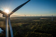 © MACO - Wind farm in Scandinavia producing renewable wind energy. Finland
