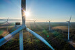 © MACO - Wind farm in Scandinavia producing renewable wind energy. Finland
