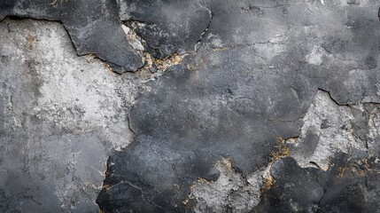 Wall Mural - Old wall texture cement dark black gray background abstract grey color design are light with white gradient background.