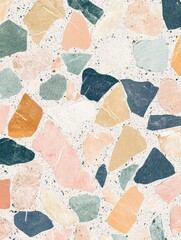 Wall Mural - Colorful stone floor