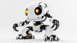 © Chandlerlikes - Toy robot on white background