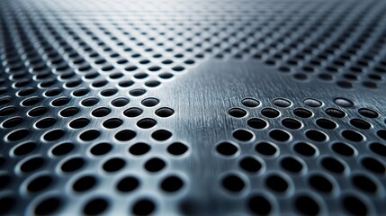 Metal gradient aluminium background