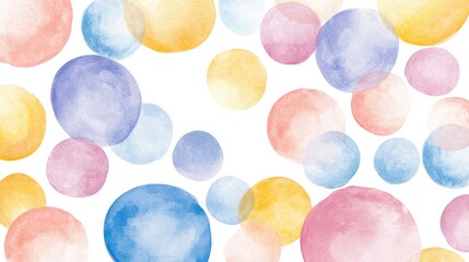 Wall Mural - birthday banner. frame hand drawn cartoon watercolor balloons symbols of birthday party. design holiday greeting card and invitation of birthday and holidays background