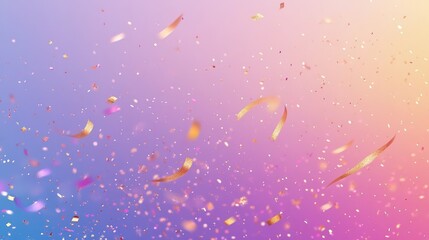 Wall Mural - abstract background. party, celebration or special birthday background with golden shiny glitters or