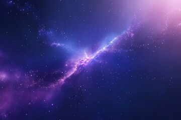 Wall Mural - Cosmic Nebula in Vibrant Hues