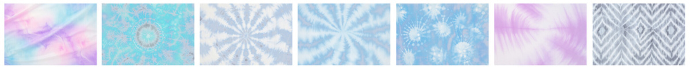 Wall Mural - PNG Tie Dye overlay effect, element set on transparent background