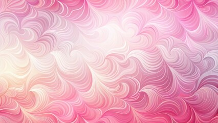 Wall Mural - abstract pink and white swirling wave pattern design for elegant backgrounds and textures