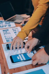 ux ui and programming development technology.