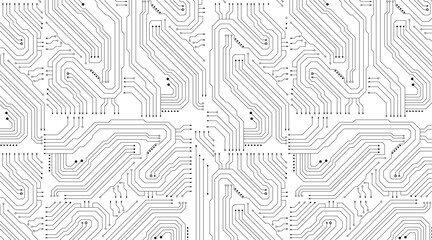 circuit technology background with hi-tech digital data connection system and computer electronic de