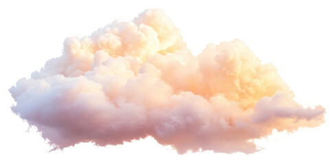 Wall Mural - png cloud pastel sky illustration.