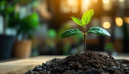 Aufkleber - Sustainable business approaches for CO2 reduction, carbon offset strategies, ecofriendly practices in corporate environments