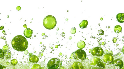 Wall Mural - Bubbles transparent background