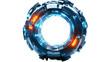 © PNG Kingdom  - Glowing portal transparent background