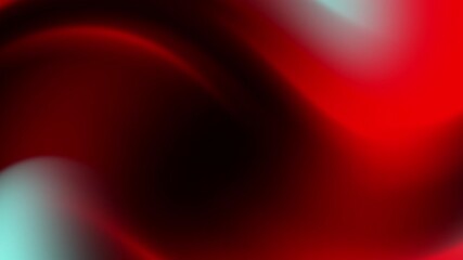 Wall Mural - A vibrant abstract image featuring swirling red and teal hues, creating a dynamic visual effect.