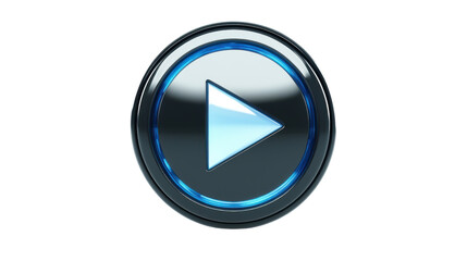 play button transparent background