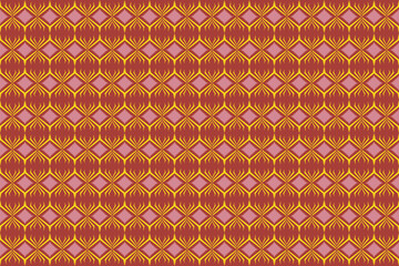 Wall Mural - Abstract Ethnic Art, Geometric Design, Seamless Pattern, Fabric Pattern, Clothing, Fabric, Pattern, Cover, Carpet Design, Print, Wallpaper, Pattern on Product Surface.