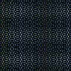 Leinwandbilder - Abstract seamless pattern with a geometric background of polygonal golden lines. Stylish vector texture