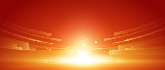 Wall Mural - abstract red background with lines