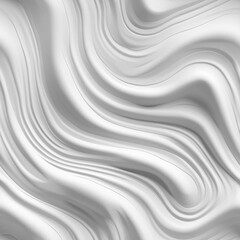 Wall Mural - abstract white background with waves, paper cut, texture abstract wavy background, white texture