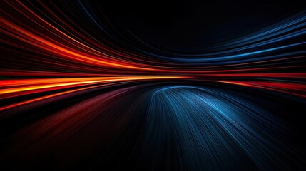 Wall Mural - scenery abstract background concept. abstract light trails in vibrant colors create a dynamic and en