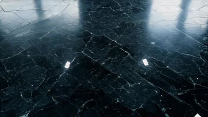 Wall Mural - tile granite background black natural wall texture black stone marble floor marble black marble back