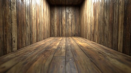 Poster - Discover a rustic wooden wall texture featuring rich brown tones and unique grain patterns, perfect for home decor, design projects, and creative backgrounds.