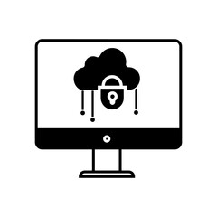 Wall Mural - password icon vector. protection illustration sign. security symbol or logo.