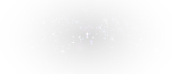Wall Mural - png rainbow light and white dust. bokeh light effect background png. christmas glowing dust backgrou