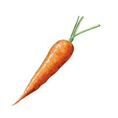 Wall Mural - carrot, Image Matting, Transparent background