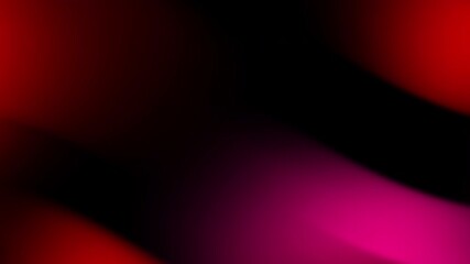 Wall Mural - Abstract red and black gradient design with smooth flowing curves.