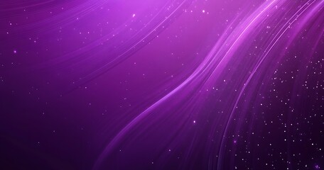 Canvas Print - Abstract purple background with white light streaks