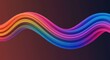 © IPutuToya - Fluid Rainbow Wave:  A vibrant rainbow wave flows gracefully, with its iridescent hues shifting and blending in a mesmerizing dance, capturing the dynamic energy of creativity and innovation.