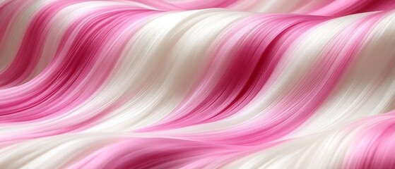 Abstract pink and white wave texture.