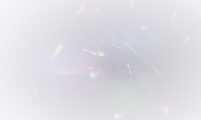 Wall Mural - png crystal rainbow light, rainbow light and white dust, png crystal shimmers with a rainbow effect,
