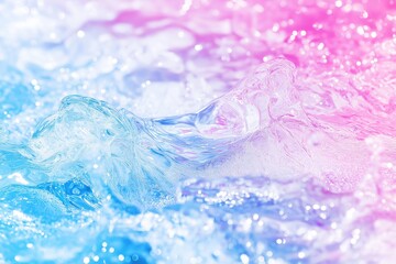 Sticker - Colorful Water Splash Background for Designs