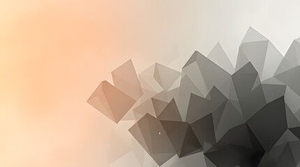 Wall Mural - abstract background with triangles wallpaper for desktop | generative AI