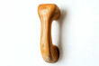 © Dimas - Rustic Wooden Door Handle: A handcrafted wooden door handle with a unique and natural design. It features a warm, earthy tone and a textured surface.