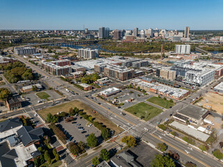 Wall Mural - Manchester Cityscape, Richmond, Virginia