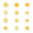© md - Collection of Simple, Stylized Sun Icons