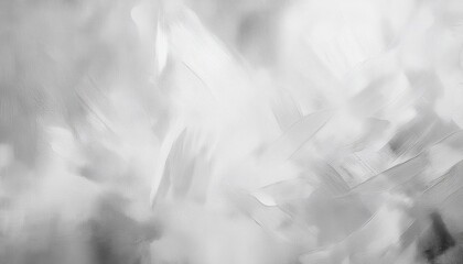 Poster - textured abstract white and gray background with soft brush strokes, perfect for modern minimalist design or branding visuals
