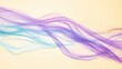 © Chainarong - Abstract flowing pastel mint streaks gradient background artistic design minimalist style high detail