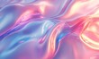 © dewpra - An abstract design with fluid, holographic stripes blending seamlessly into a radiant gradient