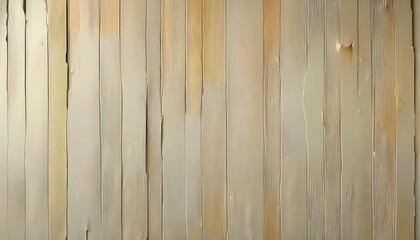 Poster - textured abstract beige wall with vertical streaks and peeling layers for modern backgrounds, decor, or artistic design projects