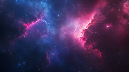 Wall Mural - the enchanting beauty of deep space nebulae.