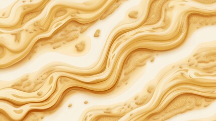 Wall Mural - Abstract Golden Liquid Marble Texture Background